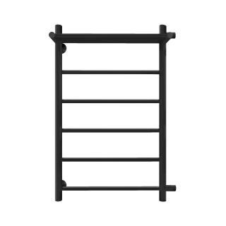 Полотенцесушитель водяной Indigo Line LLSHSW70-40BRR-б/п-60 с полкой 70x40 см чёрный муар