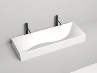 Накладная раковина Salini Sonata S-Stone 1401201M 120см белый матовый