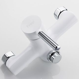 Смеситель для ванны и душа Frap F2244-8 белый