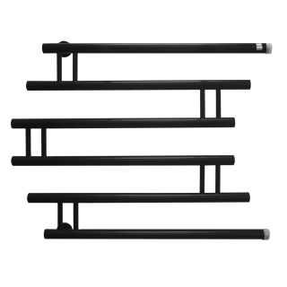 Полотенцесушитель водяной Energy Modern EWTRMODRN06070R905M 600 x 700 черный матовый