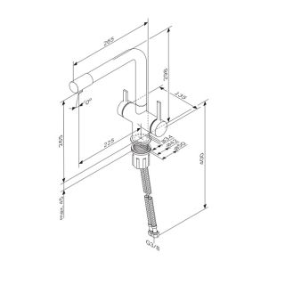 Смеситель для кухни Am.Pm Func  F8F05711 хром