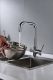 Смеситель для кухни Shevanik S228 с подключением фильтра хром