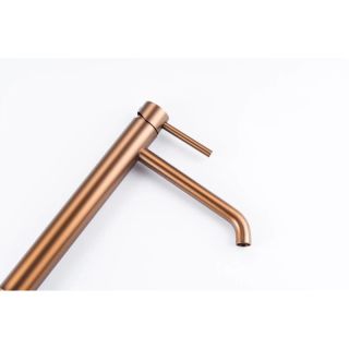 Смеситель для раковины высокий Knotlor SS-21/RB, бронза