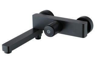 Смеситель для ванны IDDIS Slide Push Control SLIBLBTi02WA чёрный матовый