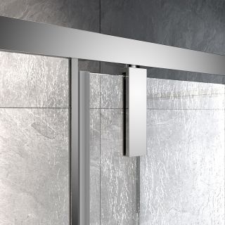 Душевой уголок Veconi Rovigo RV-034R, 1200х1000х1950, хром, стекло дождь