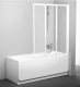 Шторка на ванну Ravak Supernova VS3 115 795S010041 Rain профиль белый