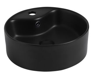 Раковина ABBER Bequem 41см чёрный матовый AC2104MB