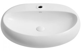 Раковина ABBER Bequem AC2112MW 64см белый матовый