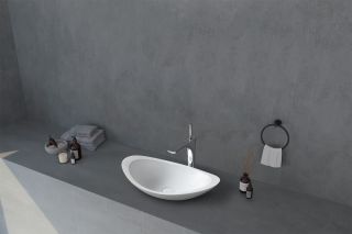 Раковина ABBER Stein AS2606 60см белый матовый