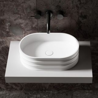 Раковина ABBER Stein AS2650 56см белый матовый