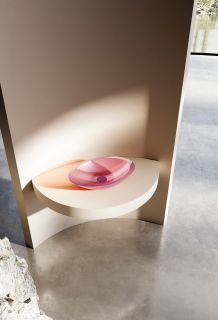 Раковина ABBER Kristall AT2810Koralle 50см розовый