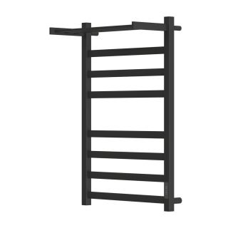 Полотенцесушитель электрический Point Меркурий PN83858PB П7 500x800 с полкой черный