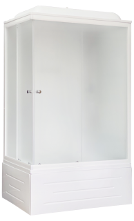 Душевая кабина Royal Bath BP правая стекло белое/матовое 120x80см RB8120BP5-WC-R