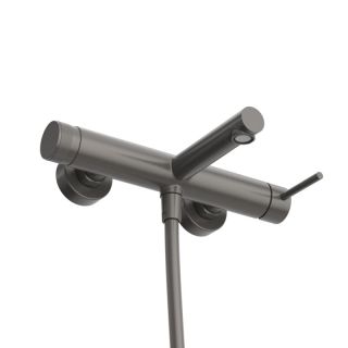 Смеситель для ванны и душа CEZARES RELAX-VD-GM оружейная сталь