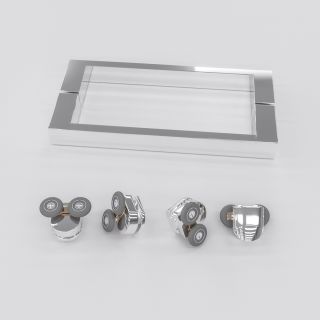 Душевой уголок RGW CL-48-1 (CL-14 + Z-060-1) 320948104-011 140x100см хром