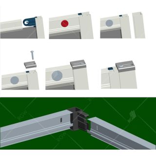 Душевой уголок RGW CL-48B (CL-14B + Z-050-1B) 32094884-014 140x80см чёрный