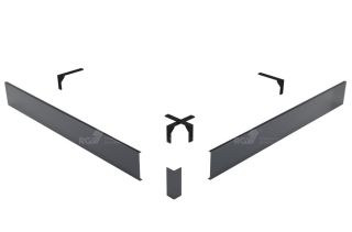 Экран для душевого поддона RGW N/ST-01 G 50231500-02 100x100см графит