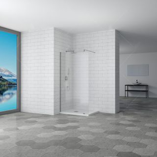 Душевая перегородка RGW Walk In WA-02 100см хром 41100210-51