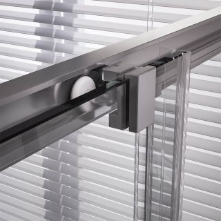 Душевой уголок Veconi Premium Trento PTC-SP-30CH, 1300х900x2000, хром, стекло прозрачное