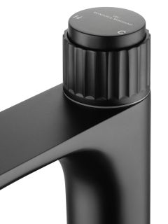 Смеситель для раковины Wonzon & Woghand Click WW-A40412-MB чёрный матовый