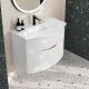Тумба под раковину Kerama Marazzi Riva RV.80\WHT.M 80 см белый матовый