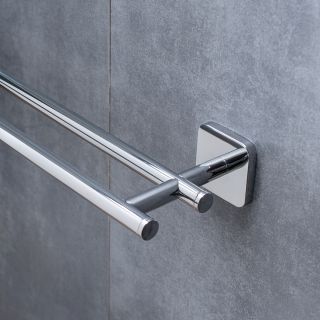 Полотенцедержатель РМС A1110-2 двойной хром