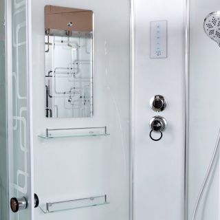 Душевая кабина Deto ЕМ4510 N (без крыши) 100х100х208 см