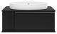 Подвесная тумба под раковину Brevita Savoy SAV-09080-0301Я 80см чёрный