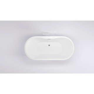 Акриловая ванна Black & White Black  Swan 111SBBL 180 x 75 см