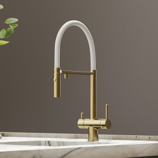 Смеситель для кухни Sancos Imola SC4010BG брашированное золото