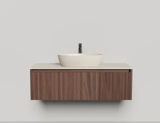 Подвесная тумба Salini Domino 27D212 120см шпон