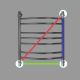 Полотенцесушитель водяной Energy Prestige 600x300
