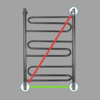 Полотенцесушитель водяной Energy Sonata 800х500