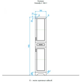 Колонна Style Line Олеандр-2 ЛС-00000210