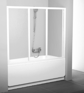 Шторка на ванну Ravak Supernova AVDP3-150 40VP0102Z1 Transparent профиль белый