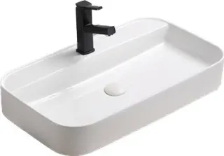 Раковина накладная SantiLine SL-1007 70см белый