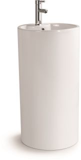 Раковина напольная SantiLine SL-4003 46см белый