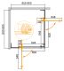 Душевой уголок CEZARES SLIDER-A-2-80/90-C-GM