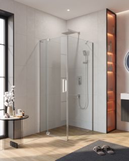 Душевой уголок CEZARES SLIDER-AH-1-80-80/90-C-Cr