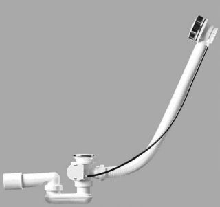 Слив-перелив  для ванны Фэма Стиль белый