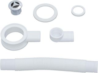 Слив-перелив для литьевых раковин Aquanet 312686 хром