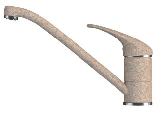 Смеситель для кухни Polygran Низкий песочный 072078