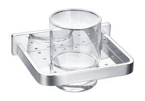 Стакан настенный, хром Cezares CZR-F-8920