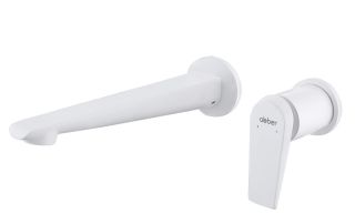 Встраиваемый смеситель для раковины ABBER Zeitlos AF8912W белый