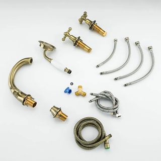 Смеситель на борт ванны Gappo G1189-4 бронза