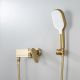 Смеситель для ванны Gappo G3210-3 золотой сатин