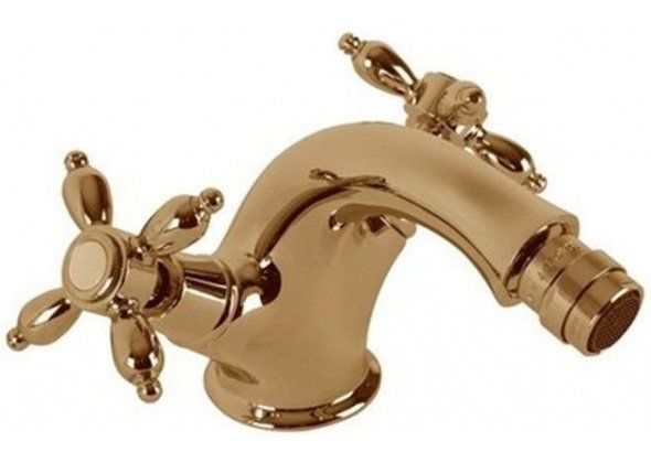 Смеситель для биде, бронза Cezares NOSTALGIA-BS1-02