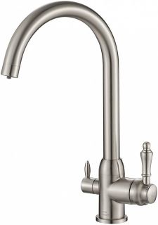 Смеситель для кухни ZORG Steel Hammer SH 723 SATIN