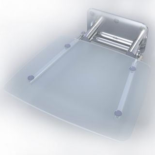 Складное сиденье для крепления на стену Black&White 0883000 белый матовый