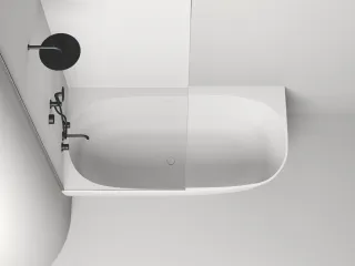 Ванна из искусственного камня Salini Sofia Corner L S-Stone 102525MRH 170x85см RAL снаружи